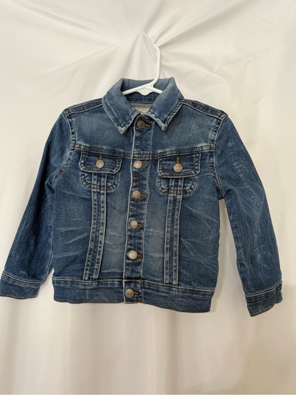 Ralph Lauren Kids Distressed Blue Denim Jacket 3T